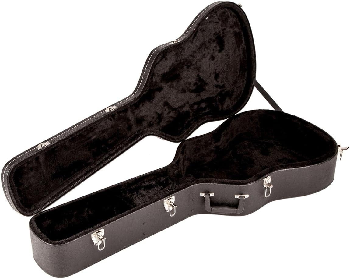 image:imageFender FlatTop Dreadnought Hard Shell Acoustic Guitar Case Padded BlackBlack