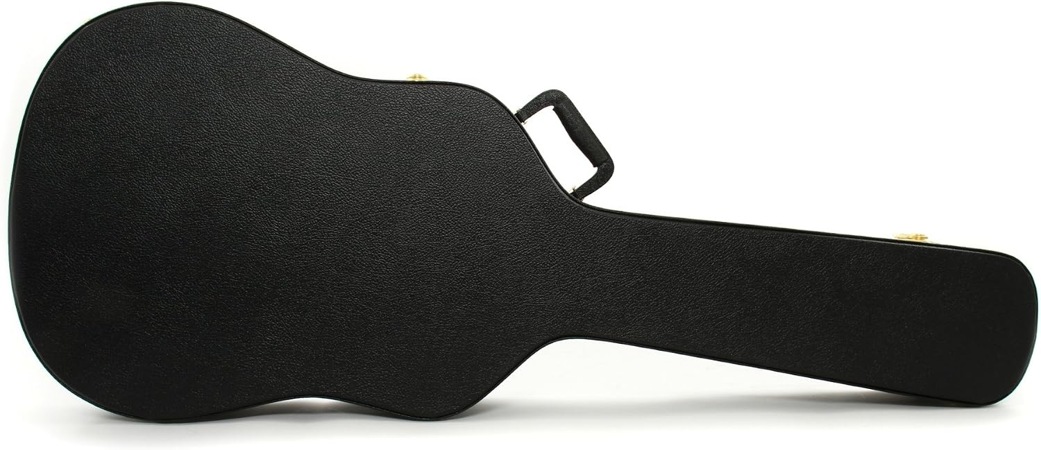 image:imageFender FlatTop Dreadnought Hard Shell Acoustic Guitar Case Padded BlackBlack