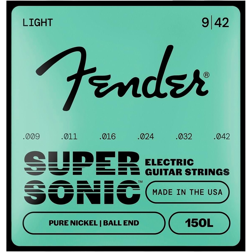 image:imageFender Original 150 Electric Guitar Strings Pure Nickel Wound Ball End 150L 009042Light