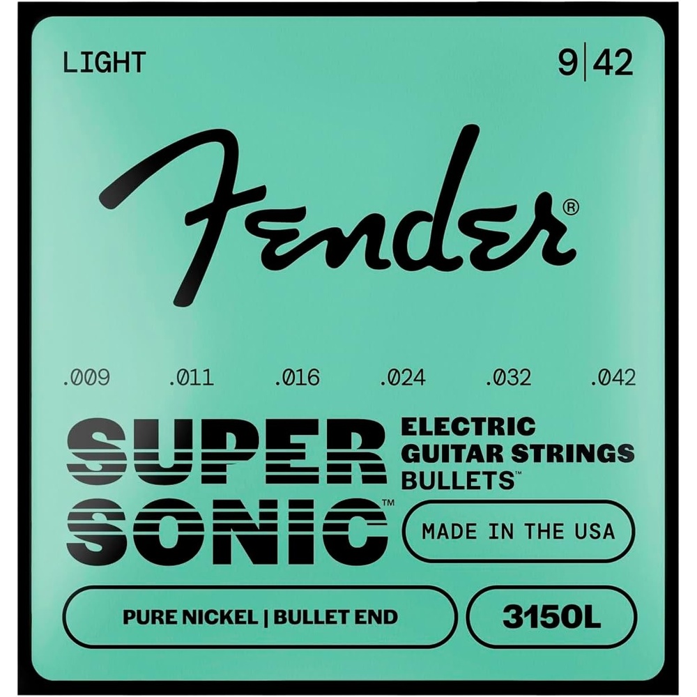 image:imageFender Original Bullet 3150 Electric Guitar Strings Pure Nickel Bullet End 3150L 009042Light  942