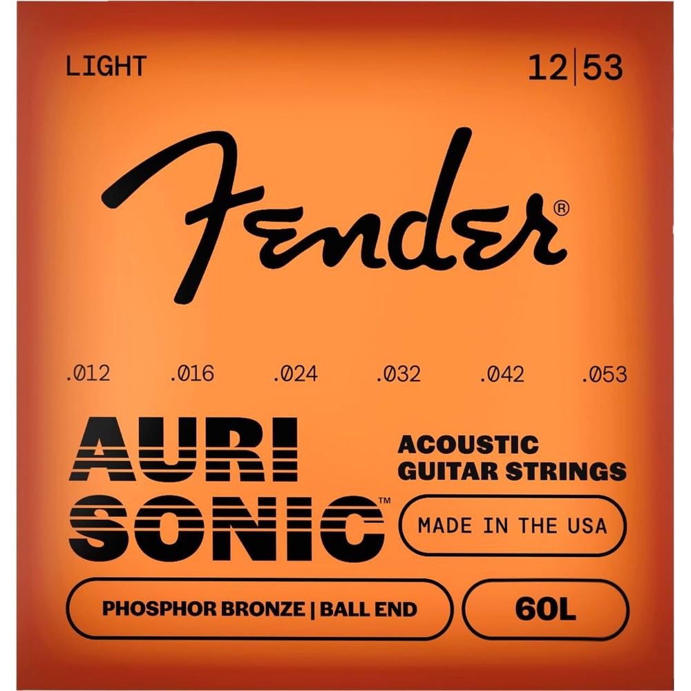 image:imageFender Phosphor Bronze Acoustic Guitar Strings Ball End 60L 012053Medium 1253