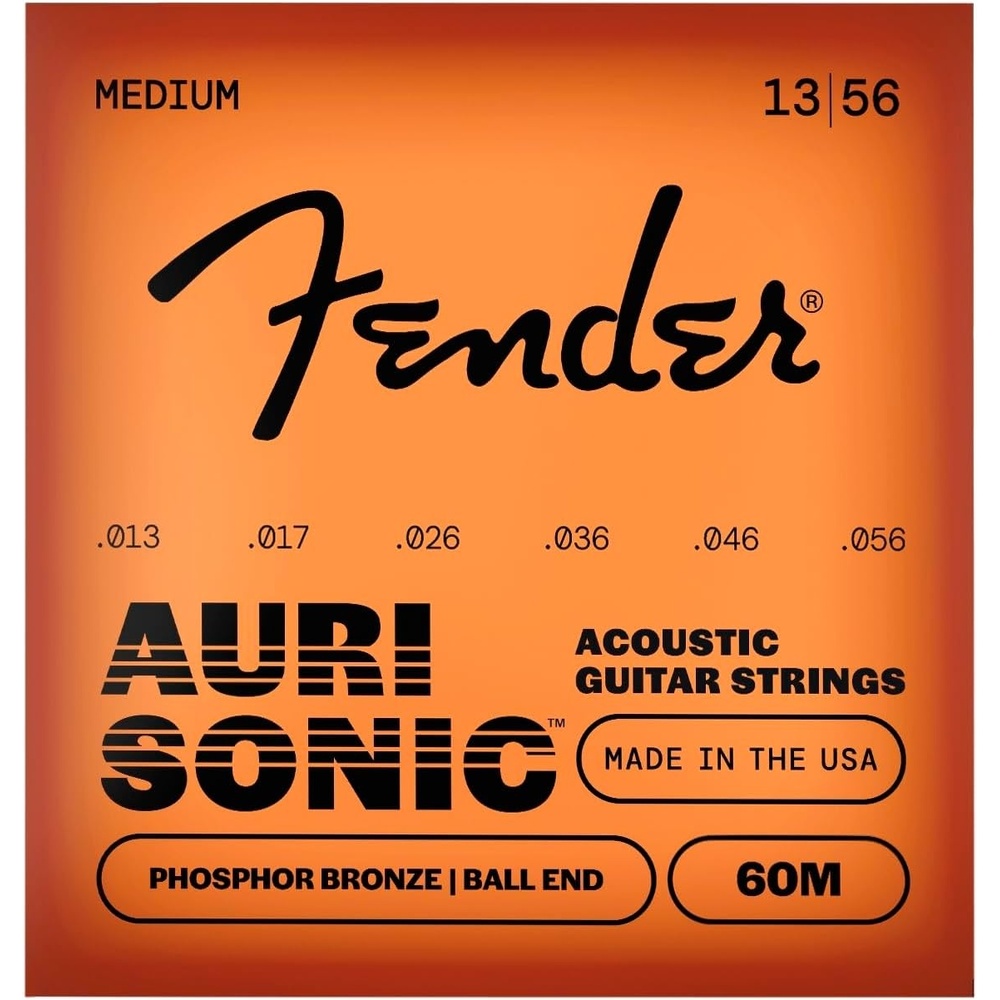 image:imageFender Phosphor Bronze Acoustic Guitar Strings Ball End 60L 012053Medium 1356
