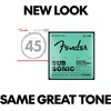 Fender 7250 Bass Strings, Nickel Plated Steel Roundwound, Long Scale, 7250ML .045-.100(Medium Light  45-100)