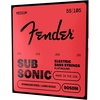 Fender 9050 Bass Strings, Stainless Steel Flatwound, 9050L .045-.100(Medium  55-105)