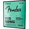Fender 9050 Bass Strings, Stainless Steel Flatwound, 9050L .045-.100(Medium Light  50-100)