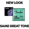 Fender 9120 Bass Strings, Nylon Tapewound, Long Scale, 9120M .058-.110(45-100)