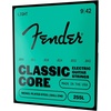 Fender Classic Core Electric Guitar Strings, Nickel Plated Steel, Ball End, 255L .009-.042(Ball End)