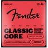 Fender Classic Core Electric Guitar Strings, Nickel Plated Steel, Ball End, 255L .009-.042(Bullet End)