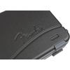 Fender Deluxe Molded Guitar Case for Stratocaster and Telecaster Electric Guitars, Military-Grade ABS Hard Shell with TSA Lock, Custom Foam Interior, Protective Travel Case, Black(Black)