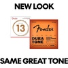Fender Dura-Tone Coated Phosphor Bronze Acoustic Guitar Strings, 860XL .010-.048(Medium  12-56)