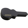Fender Flat-Top Dreadnought Hard Shell Acoustic Guitar Case, Padded, Black(Black)