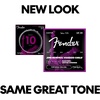 Fender Hendrix Voodoo Child Electric Guitar Strings, Vintage Nickel, Ball End .010-.038(Vintage Nickel)