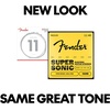 Fender Original 150 Electric Guitar Strings, Pure Nickel Wound, Ball End, 150L .009-.042(Medium)