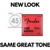 Fender Original 7150 Bass Strings, Pure Nickel Roundwound, Long Scale, 7150ML .045-.100(Medium  45-105)