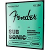Fender Original 7150 Bass Strings, Pure Nickel Roundwound, Long Scale, 7150ML .045-.100(Medium Light  45-100)