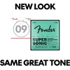 Fender Original Bullet 3150 Electric Guitar Strings, Pure Nickel, Bullet End, 3150L .009-.042(Light  9-42)