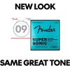 Fender Original Bullet 3150 Electric Guitar Strings, Pure Nickel, Bullet End, 3150L .009-.042(Light Regular  9-46)