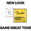 Fender Original Bullet 3150 Electric Guitar Strings, Pure Nickel, Bullet End, 3150L .009-.042(Medium  11-49)