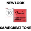 Fender Original Bullet 3150 Electric Guitar Strings, Pure Nickel, Bullet End, 3150L .009-.042(Regular  10-46)