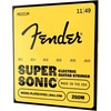 Fender Super 250 Electric Guitar Strings, Nickel Plated Steel, Ball End, 250XS .008-.038(Regular  11-49)