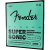 Fender Super 3250 Bullet Electric Guitar Strings, Nickel Plated Steel, Bullet End, 3250L .009-.042(Light 9-42 (Pack of 2))