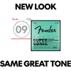 Fender Super 3250 Bullet Electric Guitar Strings, Nickel Plated Steel, Bullet End, 3250L .009-.042(Light 9-42 (Pack of 2))