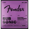 Fender 7250 Bass Strings, Nickel Plated Steel Roundwound, Long Scale, 7250ML .045-.100(Light  40-100)