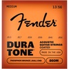 Fender Dura-Tone Coated Phosphor Bronze Acoustic Guitar Strings, 860XL .010-.048(Medium  12-56)