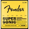Fender Original Bullet 3150 Electric Guitar Strings, Pure Nickel, Bullet End, 3150L .009-.042(Medium  11-49)
