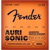 Fender Phosphor Bronze Acoustic Guitar Strings, Ball End, 60L .012-.053(Light 11-52)