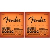 Fender Phosphor Bronze Acoustic Guitar Strings, Ball End, 60L .012-.053(Medium 12-53 (Pack of 2))