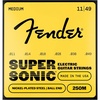 Fender Super 250 Electric Guitar Strings, Nickel Plated Steel, Ball End, 250XS .008-.038(Regular  11-49)