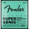 Fender Super 3250 Bullet Electric Guitar Strings, Nickel Plated Steel, Bullet End, 3250L .009-.042(Light 9-42)