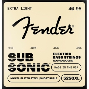 Fender 5250 Short Scale Bass Strings(5250 Short Scale Bass)