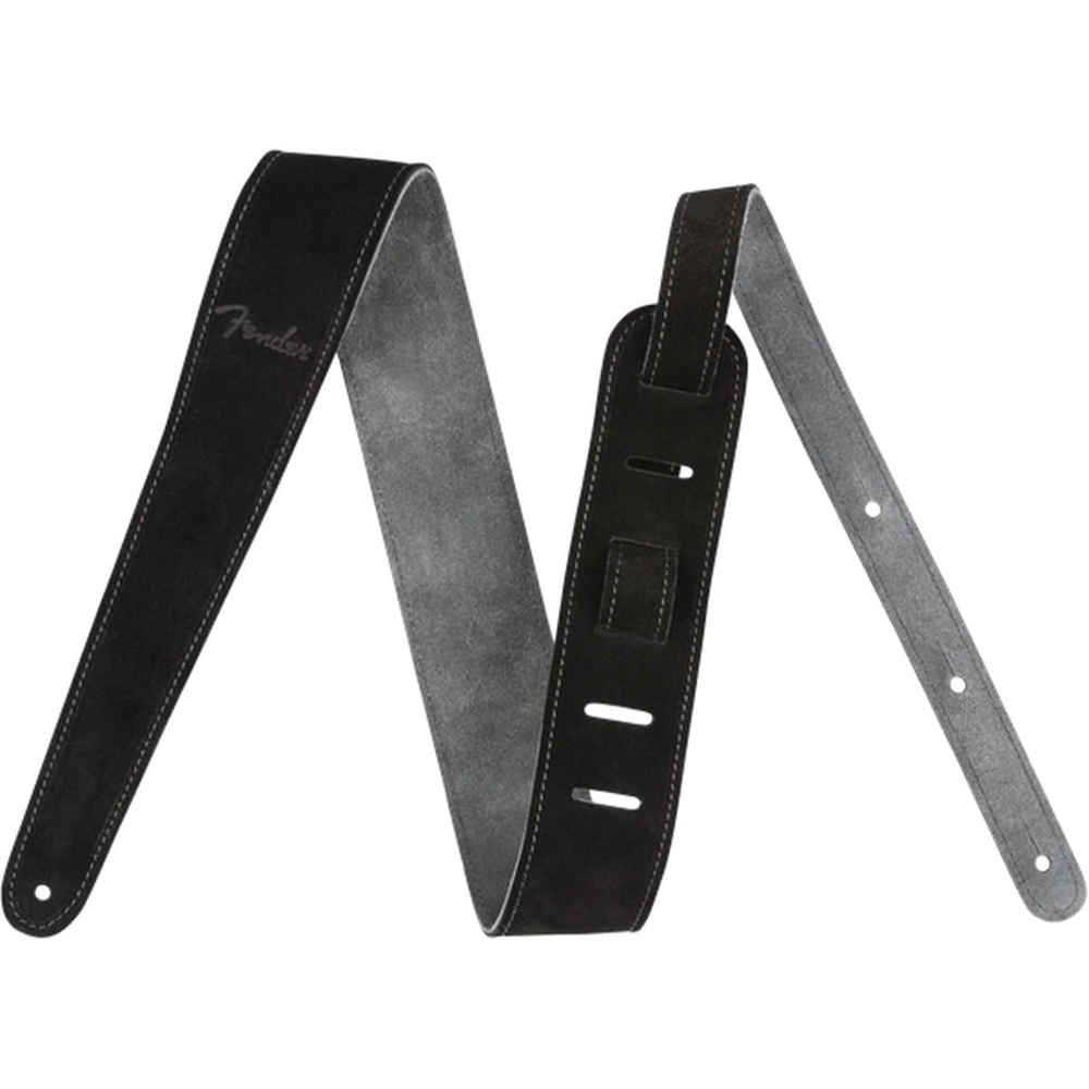 image:imageFender Reversible Suede Guitar Strap 2in GrayTanBlackGray