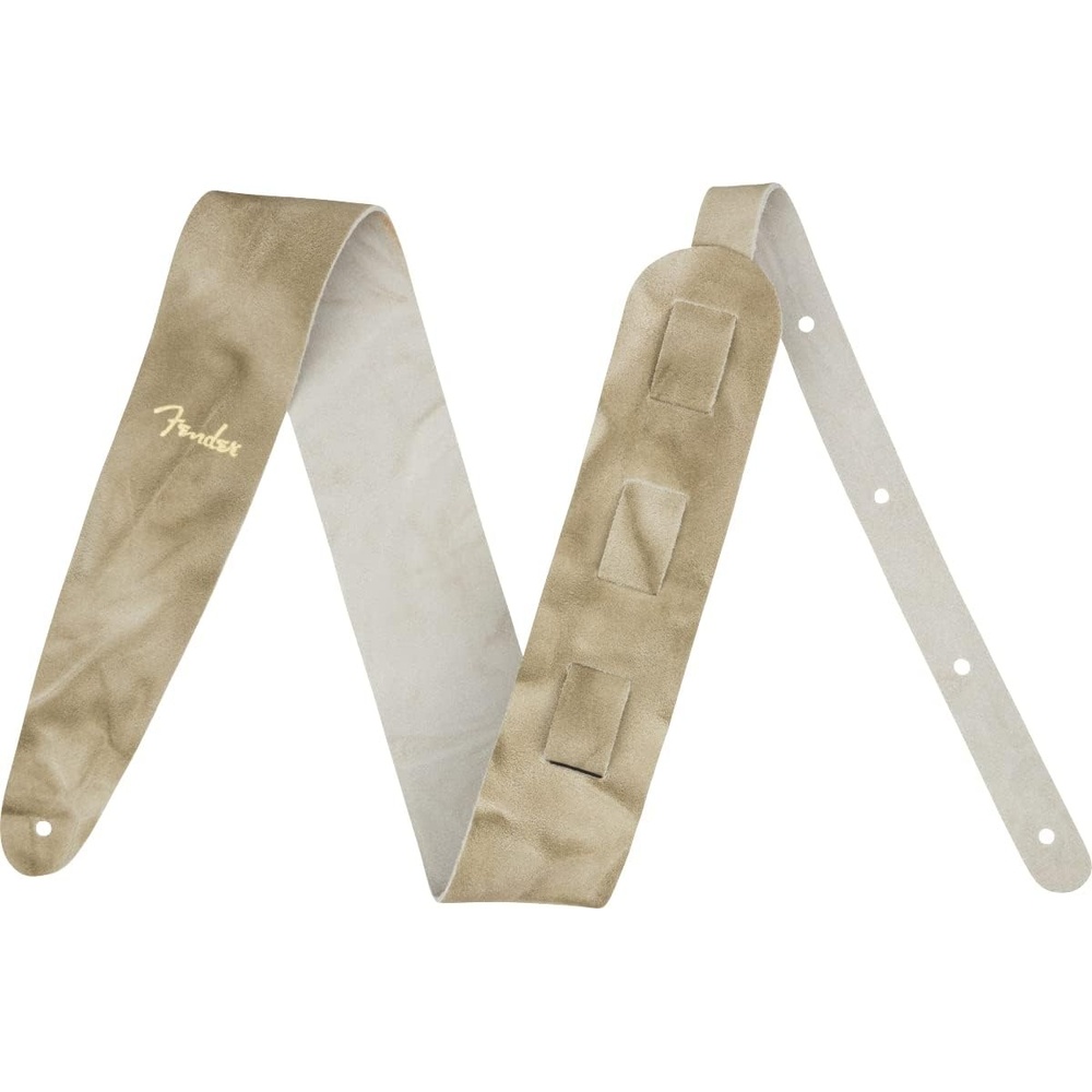 image:imageFender Tie Dye Leather Guitar Strap 2in NaturalNatural