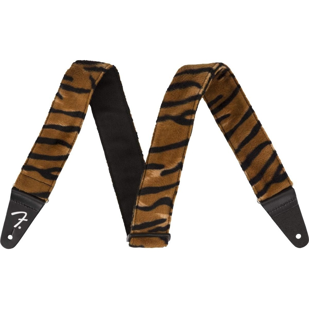 image:imageFender Wild Animal Print Guitar Strap 2in ZebraTiger