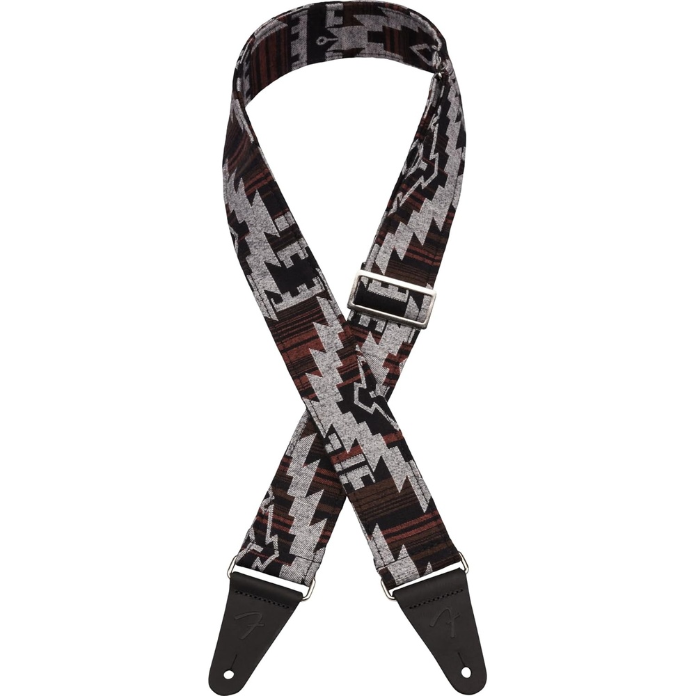 image:imageFender Zion Guitar Strap 2in Black AztecBlack Aztec