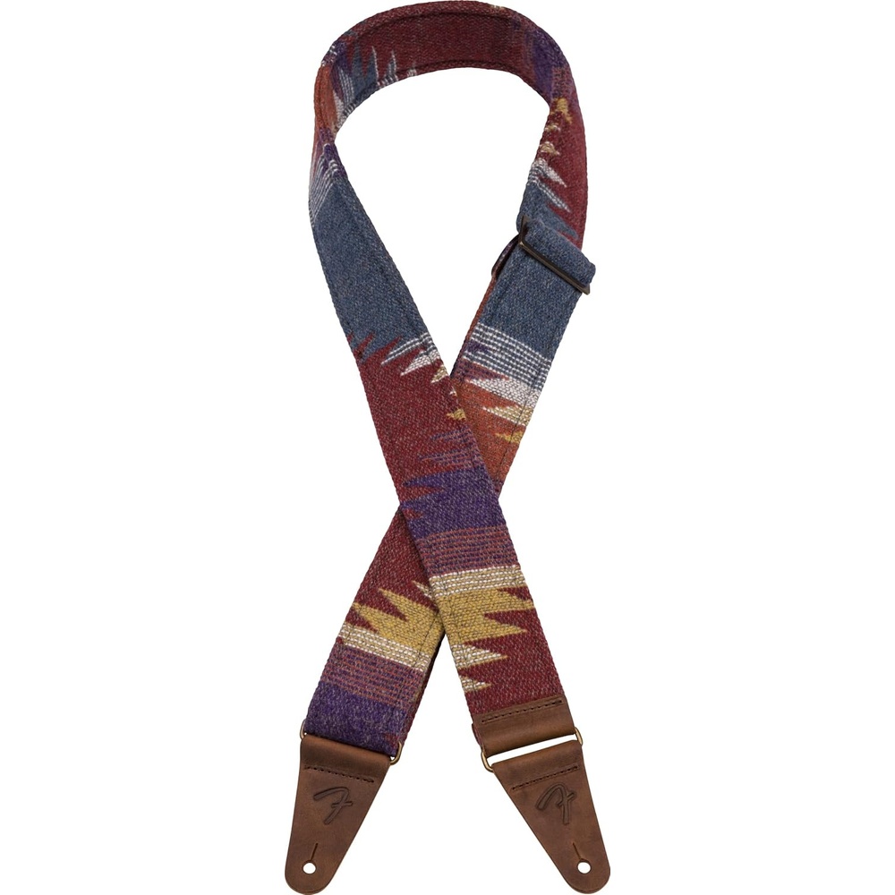 image:imageFender Zion Guitar Strap 2in Black AztecCopper Aztec