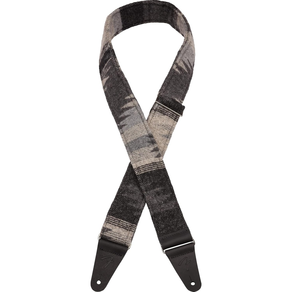 image:imageFender Zion Guitar Strap 2in Black AztecGray Aztec