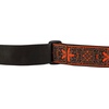Fender 2″ Pasadena Woven Strap(Orange Wallflower)