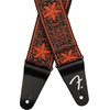 Fender 2″ Pasadena Woven Strap(Orange Wallflower)