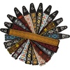 Fender 2″ Pasadena Woven Strap(Red Snowflake)