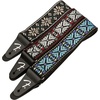 Fender 2″ Pasadena Woven Strap(Red Snowflake)