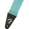Fender Am Pro Seat Belt Guitar Strap, 2in, Mercury(Miami Blue)