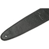 Fender Artisan Crafted Leather Guitar Strap, 2in, Black(Black)