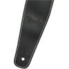 Fender Broken-In Leather Guitar Strap, Guitar Accessories, 2.5in, Tan(Black)