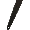 Fender Essentials Economy Leather Guitar Strap, Guitar Accessories, Adjustable from 44.5″ to 53″, Tan(Black)