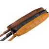 Fender Mustang Saddle Guitar Strap, 2.25in, Butterscotch, Standard(Butterscotch)