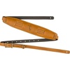 Fender Mustang Saddle Guitar Strap, 2.25in, Butterscotch, Standard(Butterscotch)
